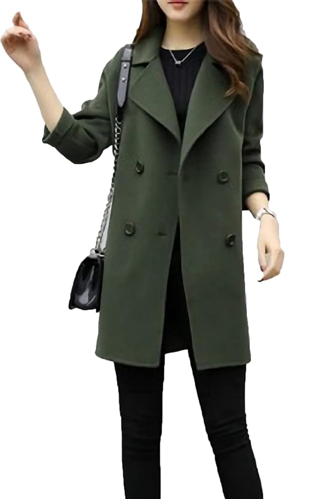 【HARE】レディース　黒 ダブルブレスト チェスターコート 楽天市場】【SALE／50%OFF】(M)W/ダブルブレストコート HARE